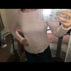 Rose knit sweater